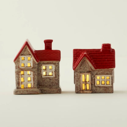 Home 4 Parça Yılbaşı Ledli Dekor Seti - 3