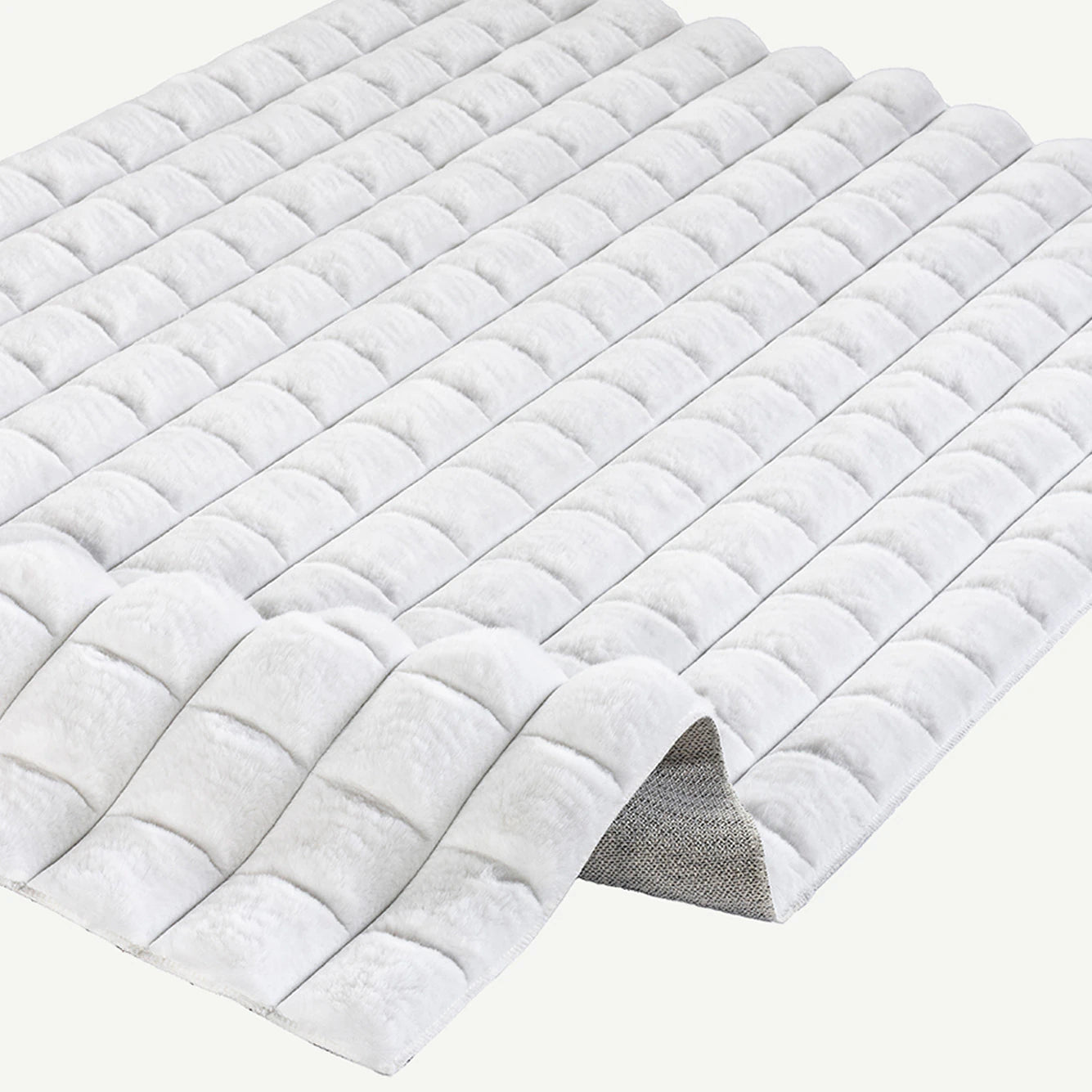 Cottele Peluş Halı Antrasit (100x200 cm) - 100x300 cm - BEYAZ - 2