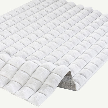 Cottele Peluş Halı Antrasit (100x200 cm) - 100x300 cm - BEYAZ - 2