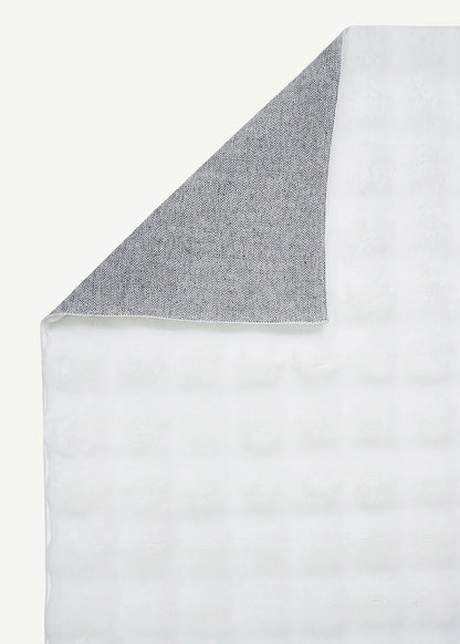 Bubble Peluş Halı Antrasit (100x150 cm) - 60x100 cm - BEYAZ - 2