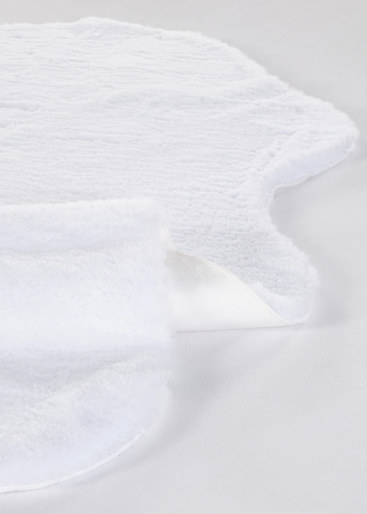 Cozy Peluş Halı Beyaz (80x150 cm) - 2