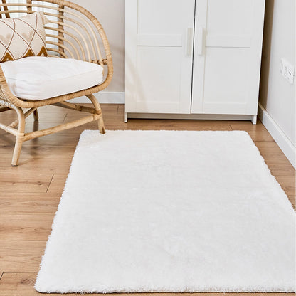 Fern Peluş Halı Antrasit (100 yuvarlak cm)