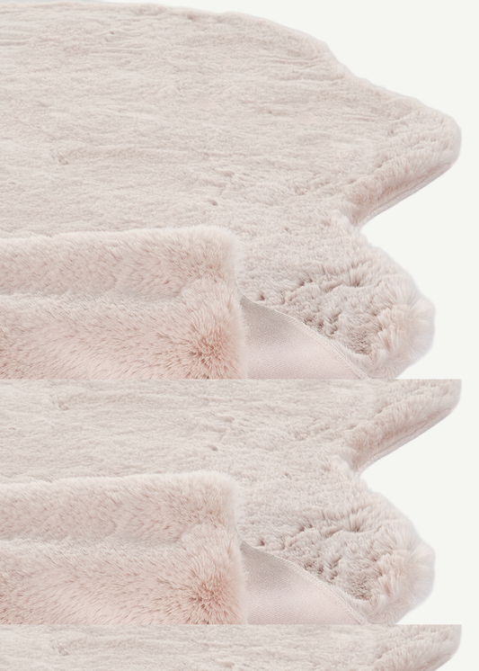 Cozy Peluş Halı Pembe (80x120  cm)