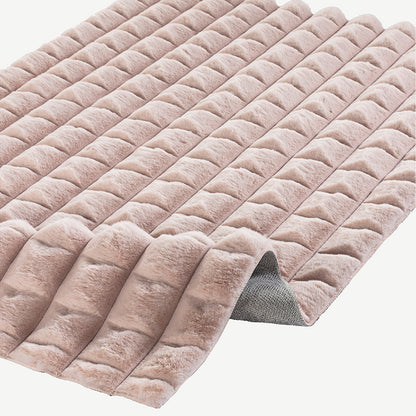 Cottele Peluş Halı Antrasit (100x200 cm) - 80x120 cm - PUDRA - 2