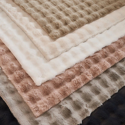 Bubble Peluş Halı Antrasit (100x150 cm) - 80 cm - PUDRA - 3