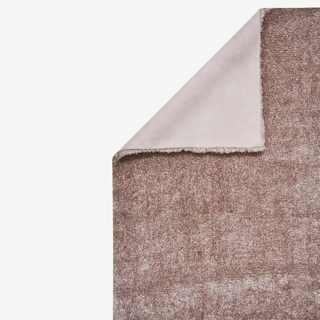 Fern Peluş Halı Antrasit (100 yuvarlak cm) - 100x160 cm - PUDRA - 5