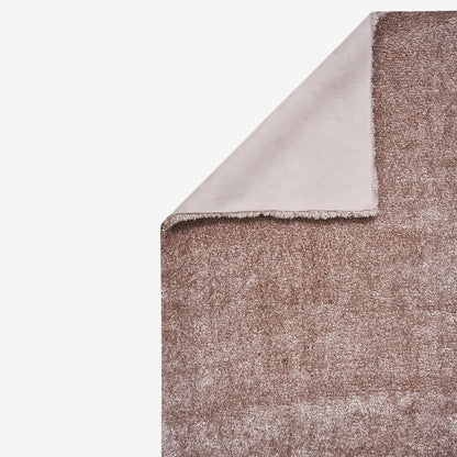 Fern Peluş Halı Antrasit (100 yuvarlak cm) - 100x160 cm - PUDRA - 5