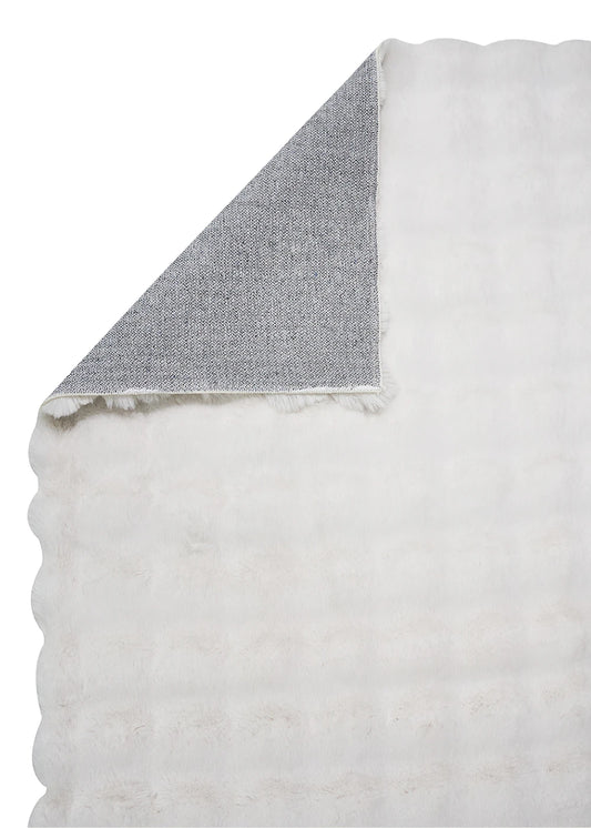 Bubble Peluş Halı Krem (100x150 cm)