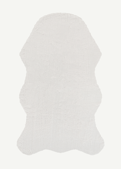 Cozy Peluş Halı Krem (80x150 cm)