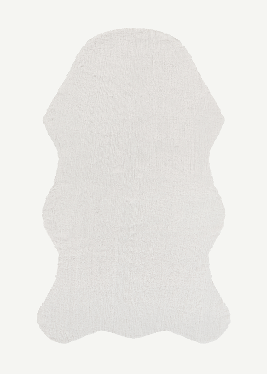 Cozy Peluş Halı Krem (80x150 cm)
