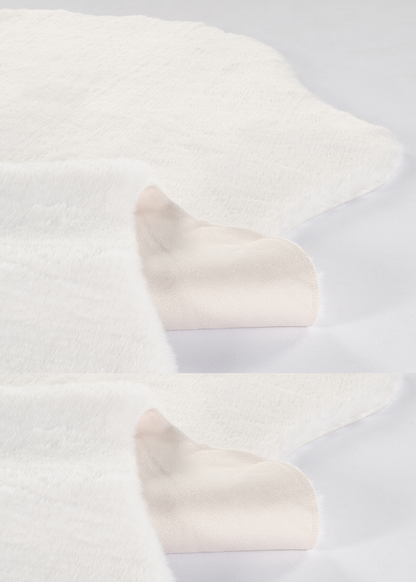 Cozy Peluş Halı Antrasit (100 yuvarlak cm) - 80x200 cm - KREM - 2