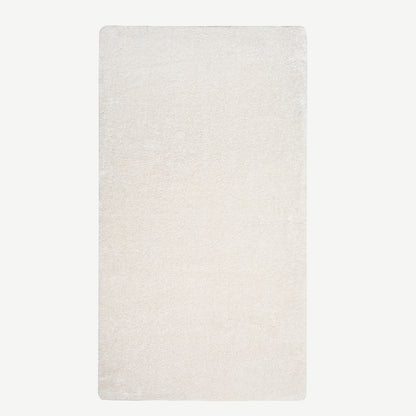 Fern Peluş Halı Antrasit (100 yuvarlak cm) - 90x150 cm - KREM - 2