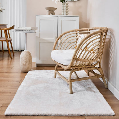 Fern Peluş Halı Antrasit (100 yuvarlak cm)