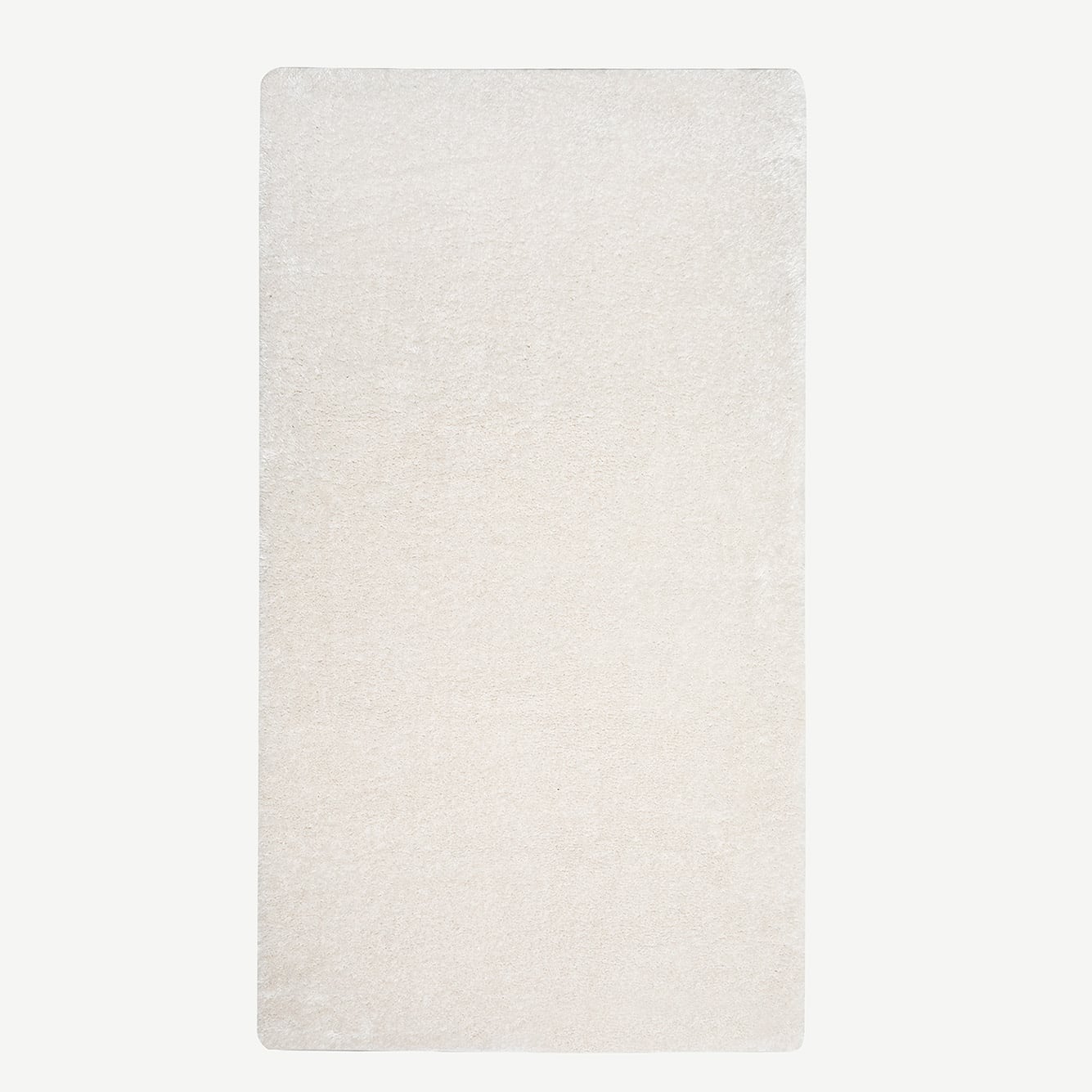 Fern Peluş Halı Antrasit (100 yuvarlak cm) - 185x280 cm - KREM - 2