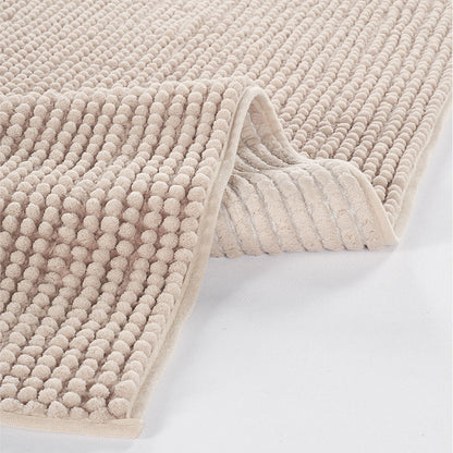 Mochi Peluş Halı Bej (100 yuvarlak cm) - 60x100 cm - BEJ - 2