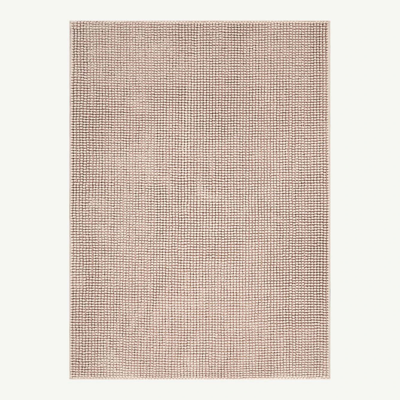 Mochi Peluş Halı Bej (100 yuvarlak cm)
