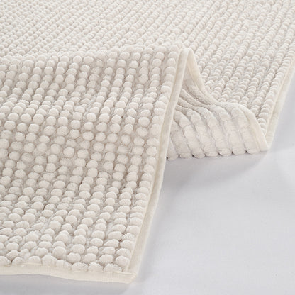 Mochi Peluş Halı Bej (100 yuvarlak cm) - 80x120 cm - EKRU - 2
