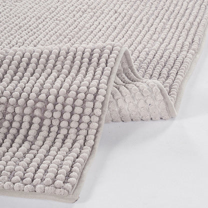 Mochi Peluş Halı Bej (100 yuvarlak cm) - 100x150 cm - GRİ - 2