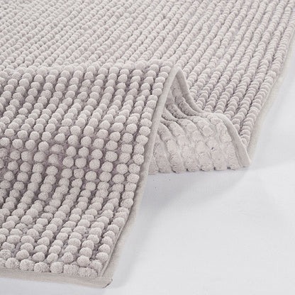 Mochi Peluş Halı Bej (100 yuvarlak cm) - 120x180 cm - GRİ - 2