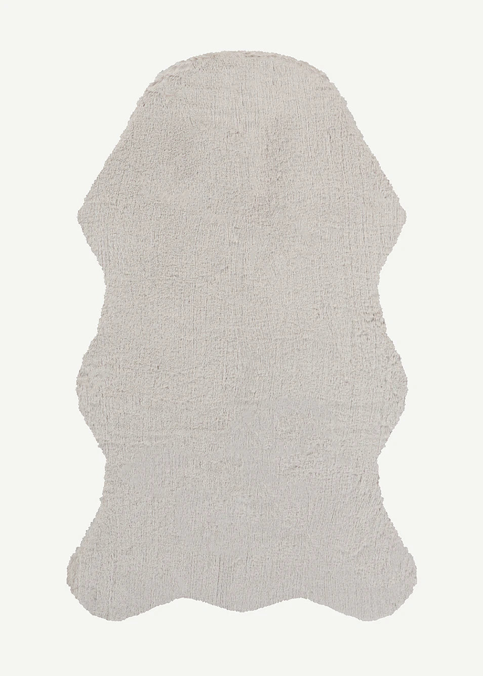 Cozy Peluş Halı Gri (80x150 cm)
