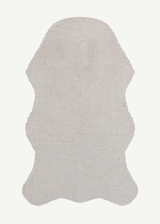 Cozy Peluş Halı Gri (80x150 cm)