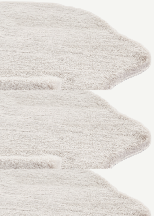 Cozy Peluş Halı Gri (100x200  cm)