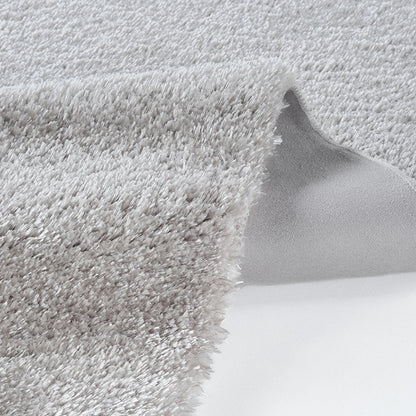 Fern Peluş Halı Antrasit (100 yuvarlak cm) - 120x180 cm - GRİ - 4