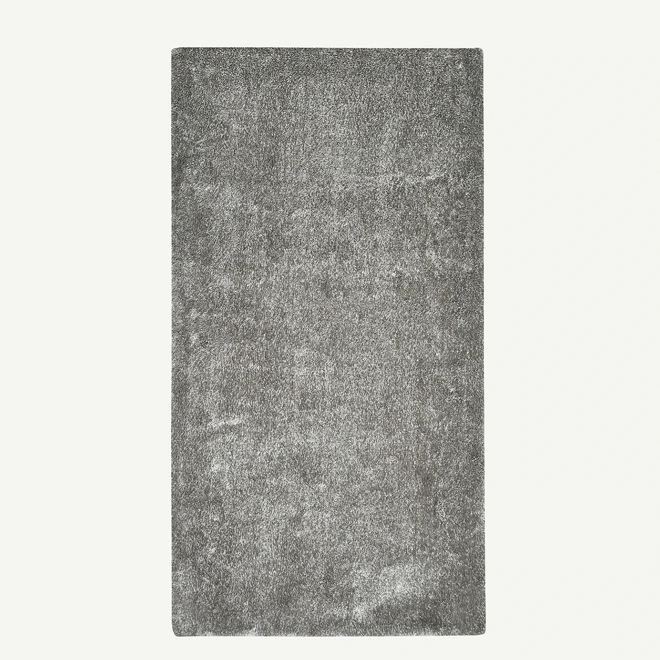 Fern Peluş Halı Antrasit (100 yuvarlak cm) - 185x280 cm - GRİ - 2