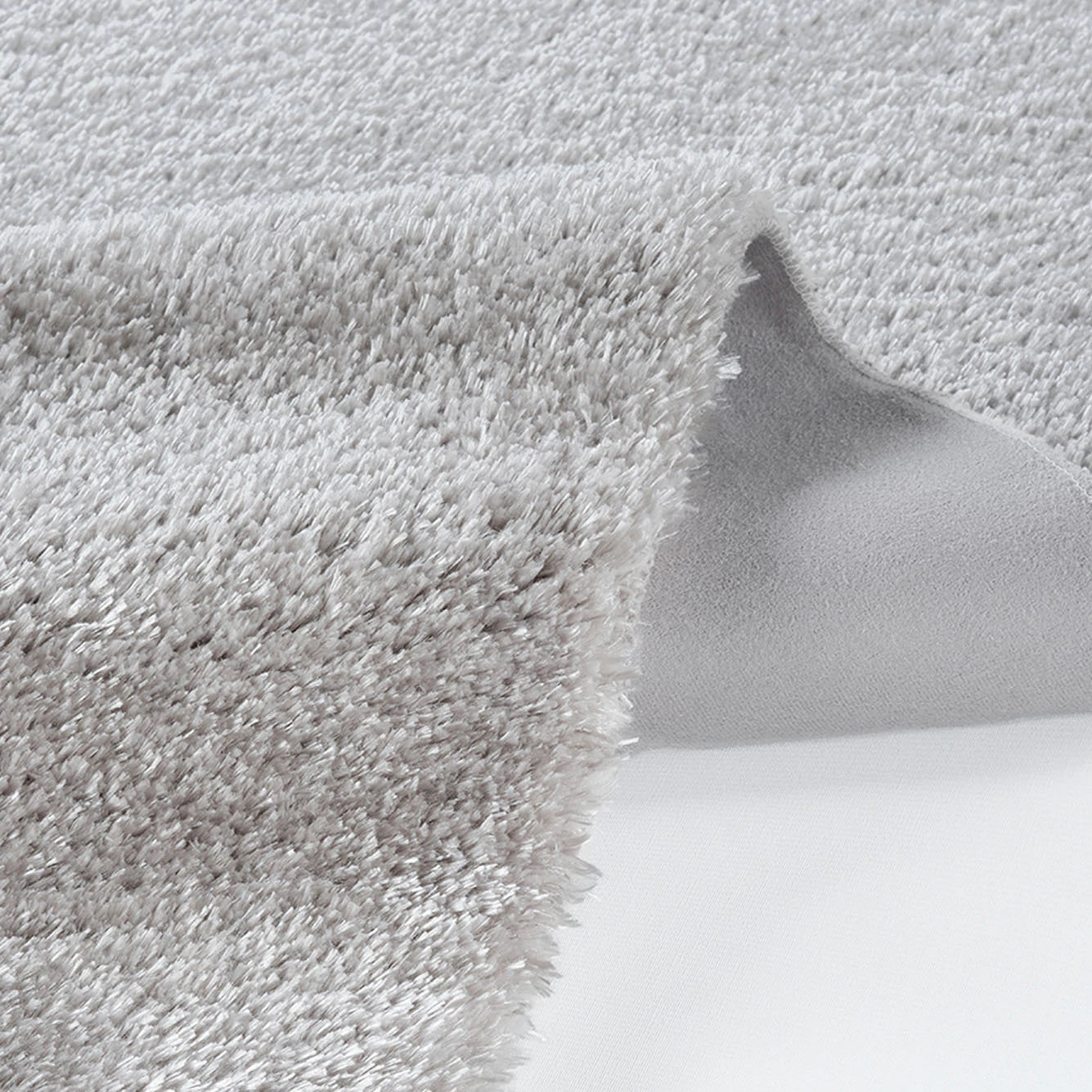 Fern Peluş Halı Antrasit (100 yuvarlak cm) - 185x280 cm - GRİ - 4