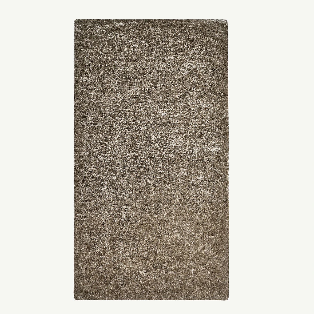 Fern Peluş Halı Antrasit (100 yuvarlak cm) - 100 cm - VİZON - 2