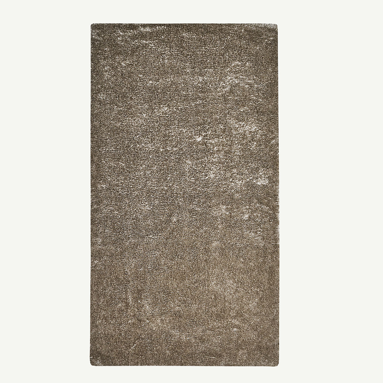 Fern Peluş Halı Antrasit (100 yuvarlak cm) - 185x280 cm - VİZON - 2