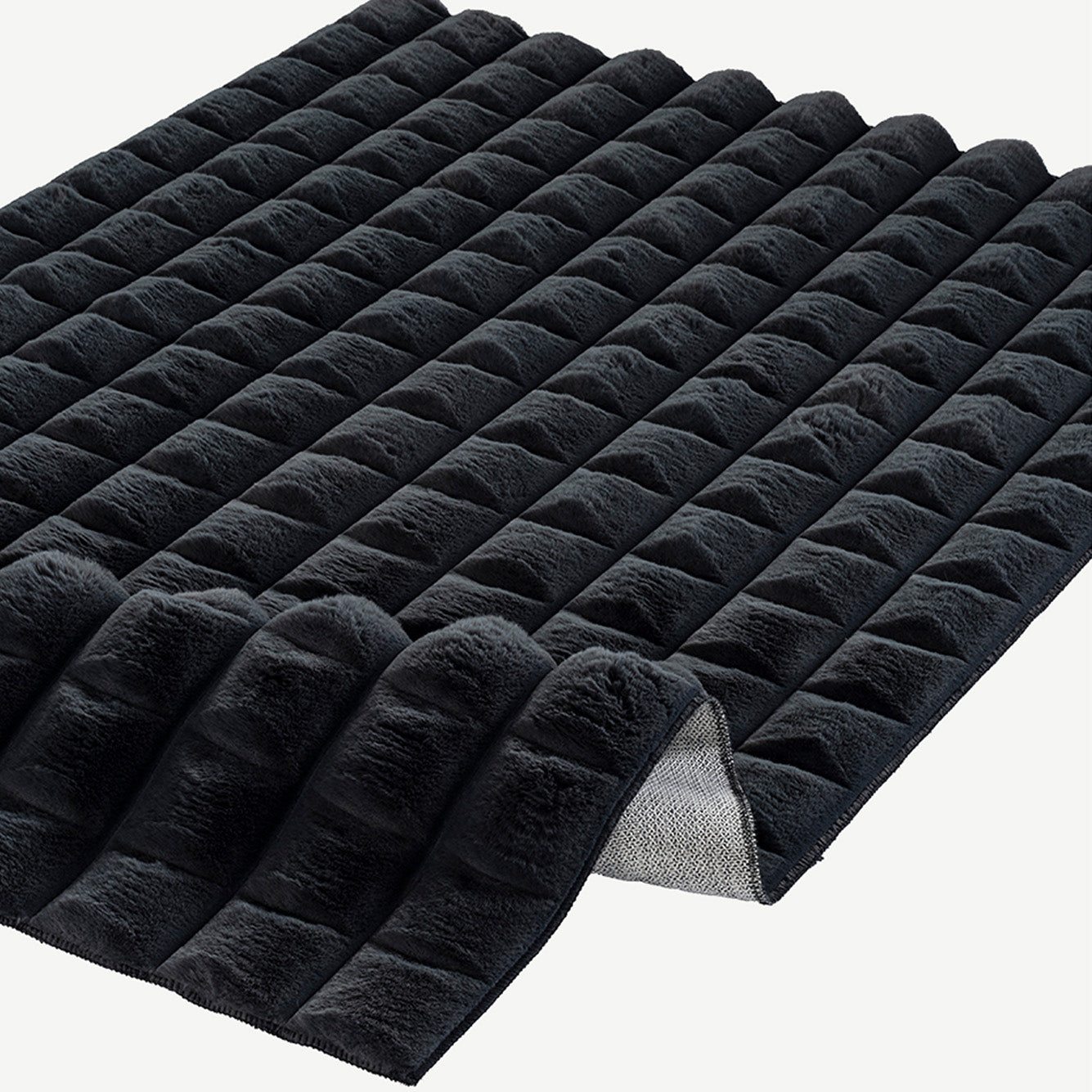 Cottele Peluş Halı Antrasit (100x200 cm) - 100x300 cm - ANTRASİT - 2
