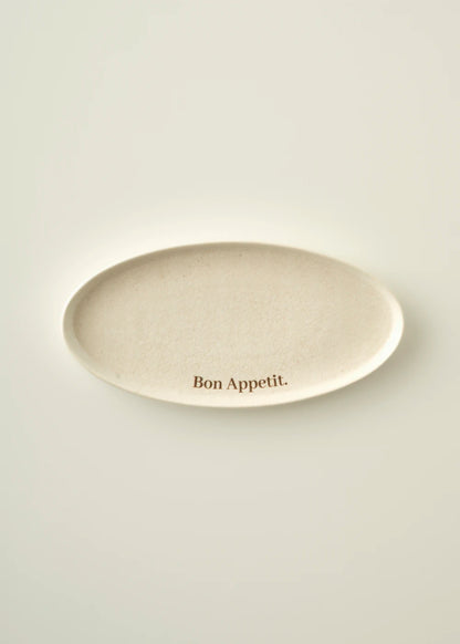 Parisien Porselen Sunum Tabağı Krem (26 cm)