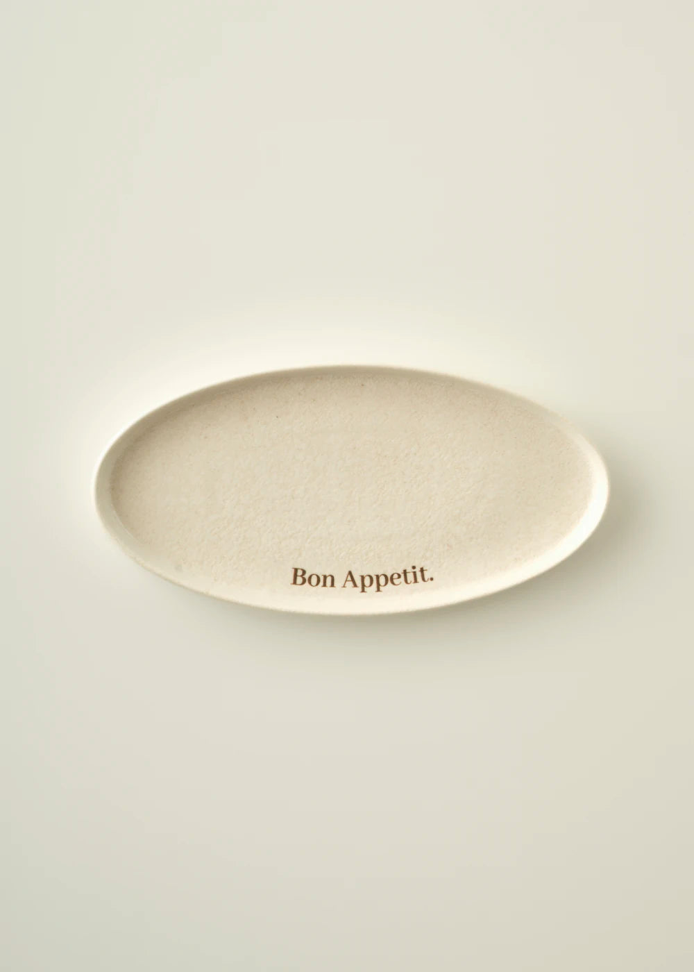 Bon Appetit Porselen Sunum Tabağı Krem (26 cm)