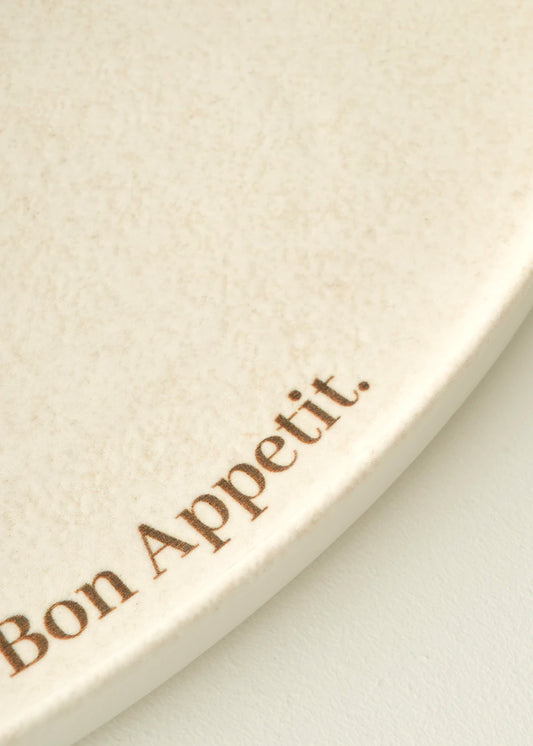 Bon Appetit Porselen Sunum Tabağı Krem (32 cm) - 2