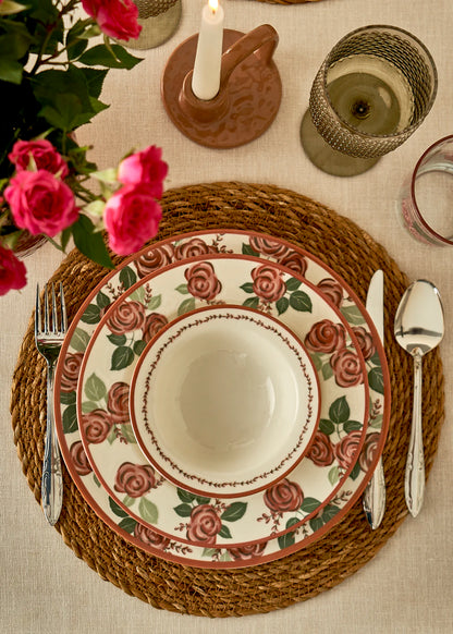 Rose Porselen Çorba Kasesi (15 cm)