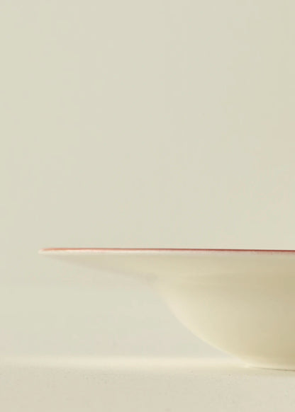Rose Porselen Çukur Tabak (23 cm)