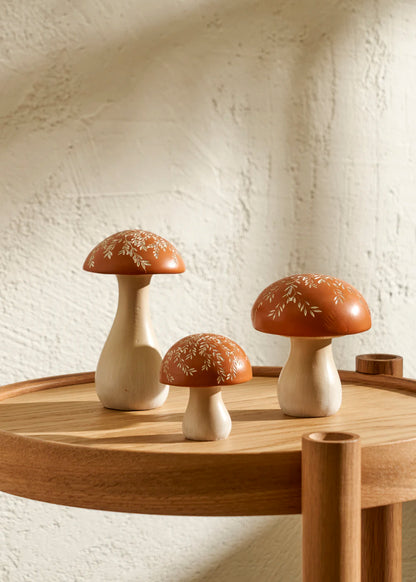 Mushroom Fall 3 Parça Dekor Seti