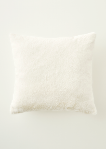 Tina Rabbit Peluş Dekoratif Yastık Kılıfı Bej (43x43 cm)