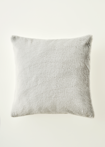 Tina Rabbit Peluş Dekoratif Yastık Kılıfı Gri (43x43 cm)