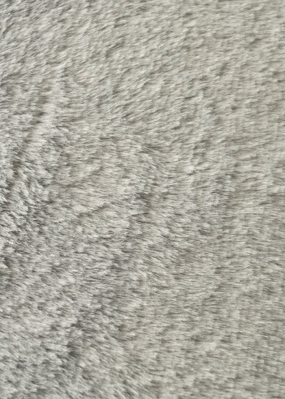 Tina Rabbit Peluş Dekoratif Yastık Kılıfı Gri (43x43 cm)