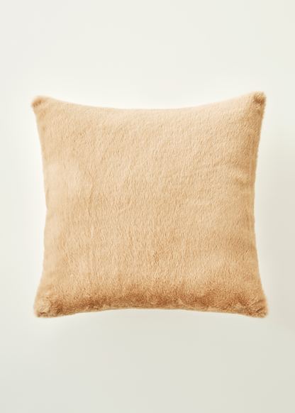 Tina Rabbit Peluş Dekoratif Yastık Kılıfı Bej (43x43 cm)