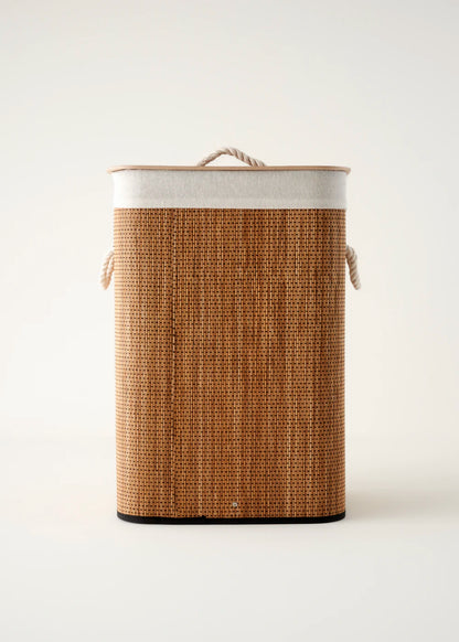 Lovel Bambu Çamaşır Sepeti Naturel (40x30x61 cm)