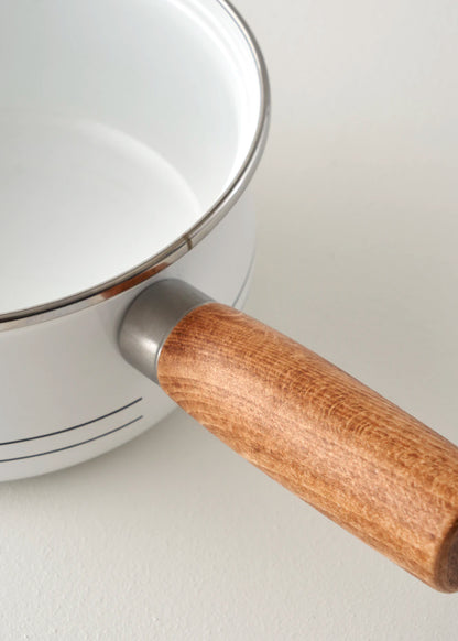 My Kitchen Emaye Sos Tenceresi Beyaz (1,6 lt)