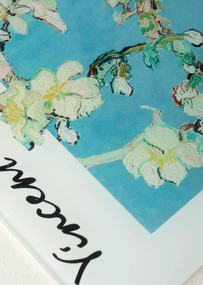 Van Gogh Almond Blossom Cam Kesme Tahtası (35x25 cm)