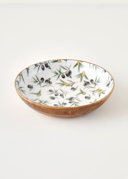 Olive Mango Sunum Kasesi (30x8 cm)