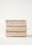 %100 Pamuk Stripe İpliği Boyalı 3'lü Yüz Havlusu Seti Krem (50x90 cm)