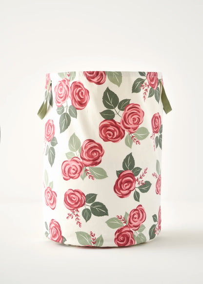 %100 Pamuk Rose Çamaşır Sepeti Mürdüm (36x50 cm)
