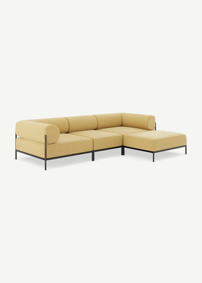 Marcia 3+1 L Koltuk Hardal (155x245 cm)