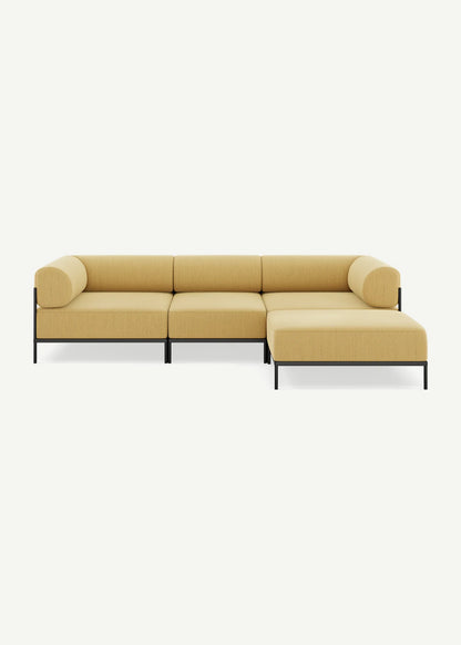 Marcia 3+1 L Koltuk Hardal (155x245 cm)